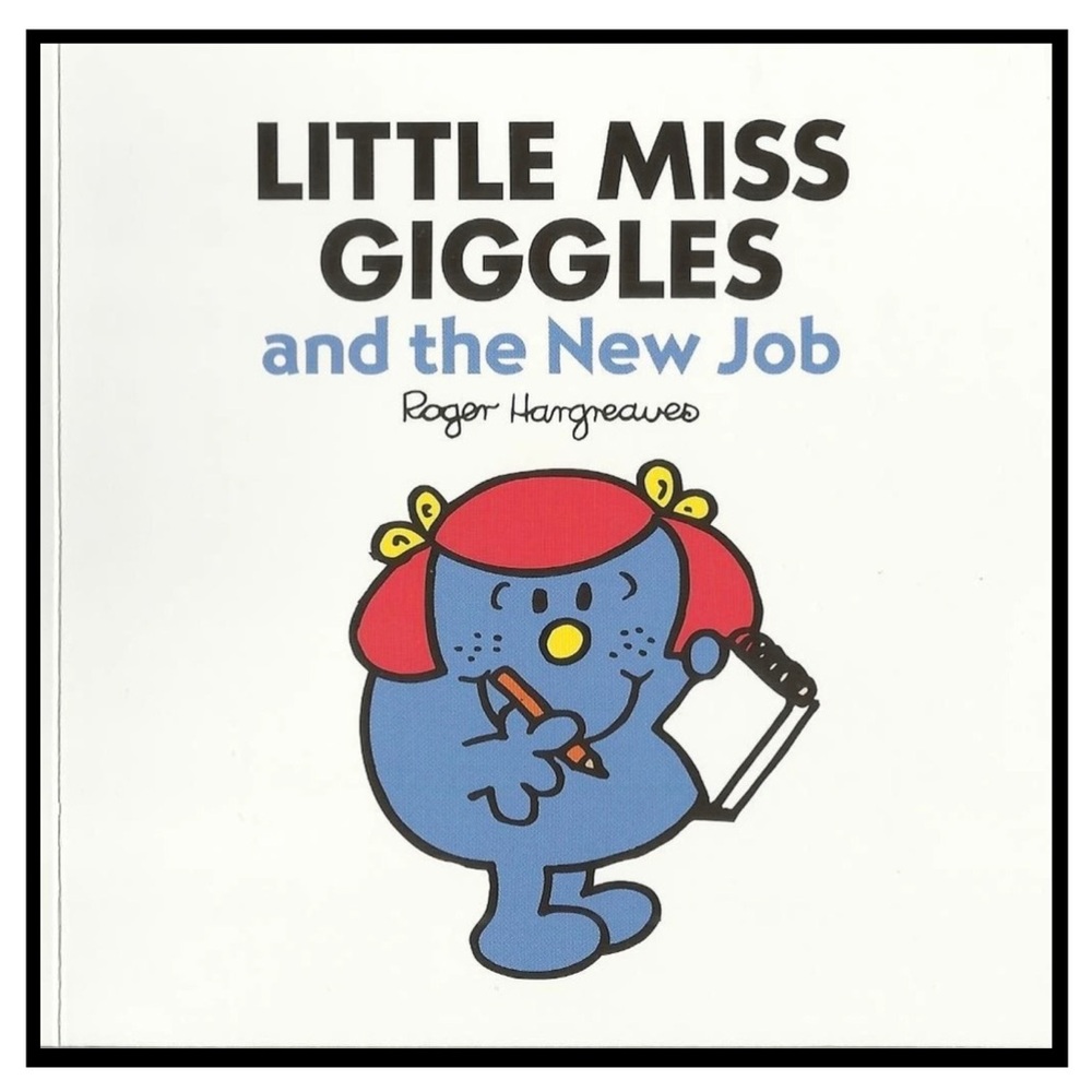 BUNDLE & SAVE🎉Little Miss Giggles and the New Job Full Size Softcover Book
